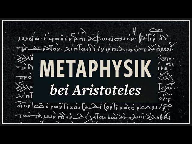 Aristoteles und Metaphysik · Kritik an Platons Ideen