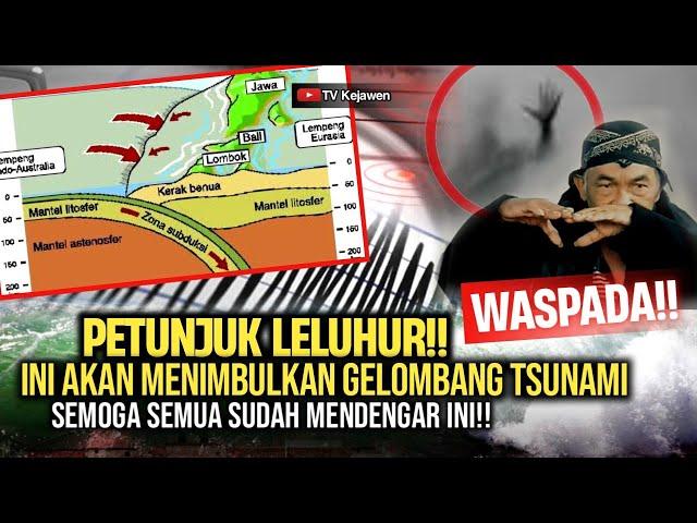 SIAGA!! LEMPENGAN DASAR LAUT JAWA BAGIAN INI SUDAH TERPUTUS, LAKUKAN INI AGAR SELAMAT Sekeluarga