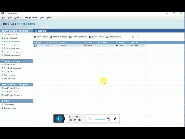 Nitgen access manager setup process full