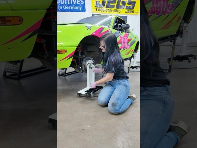 Using these sweet hubstands for alignments!