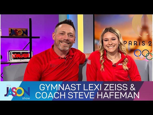 U.S. Gymnast Lexi Zeiss talks about competing against Simone Biles, Suni Lee & more