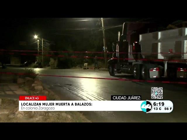 Localizan mujer muerta a balazos