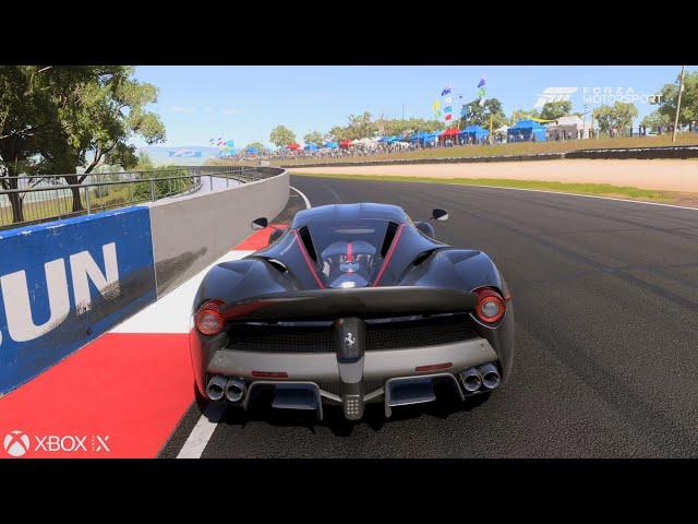 Forza Motorsport Update 15: Ferrari LaFerrari Sound Update - Mount Panorama Circuit [4K.XSX]