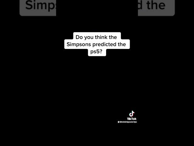 @bestsimpsonclips Simpsons Prediction