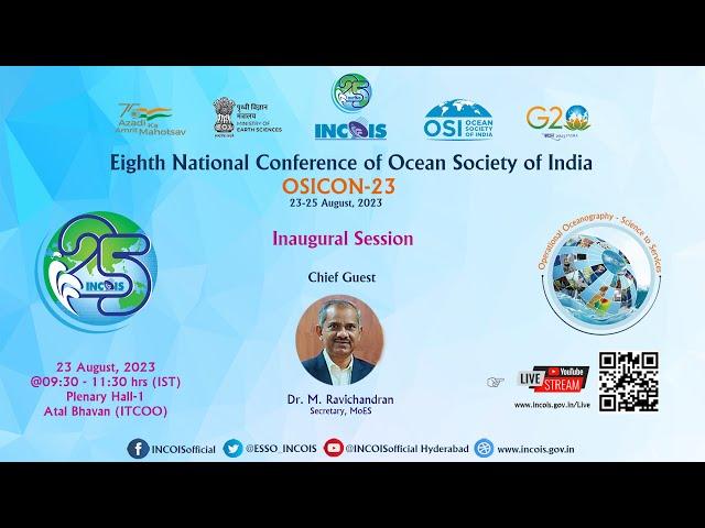 Inaugural Session of Eighth National Conference of Ocean Society of India OSICON-23