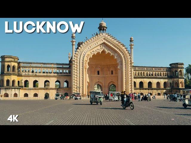 Lucknow City | 4K | City Tour | India | Advanced City