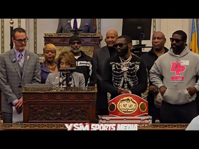 Jaron Ennis Honored by the City of Philadelphia ahead of his Nov 9th bout against Karen Chukhadzhian