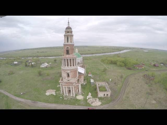 Село Перевлес, Старожиловский район, Рязанская область. Храм Рождества Богородицы 1824-1839 гг.