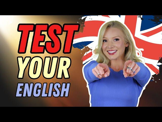 Challenge your English! Can you answer these 20 Questions? (A1-C1)