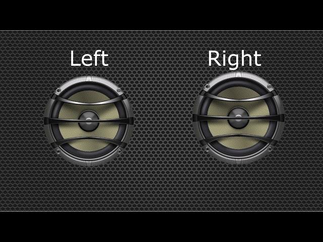 #Stereo: Left and Right Stereo Sound Test