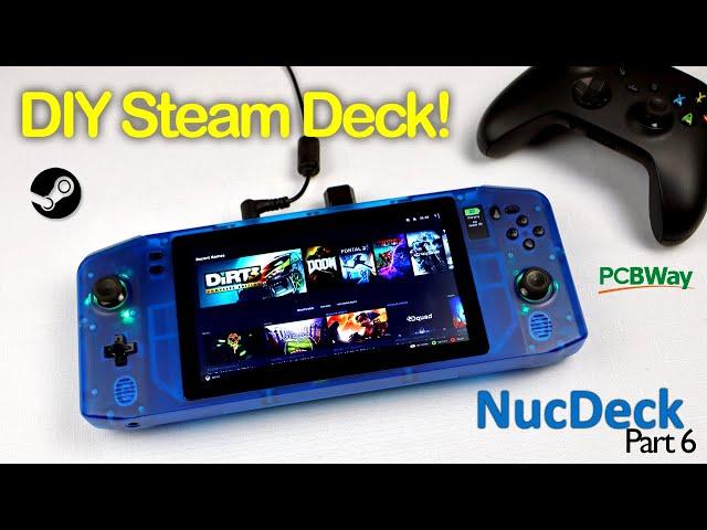 NucDeck - The DIY windows gaming handheld - Episode Six