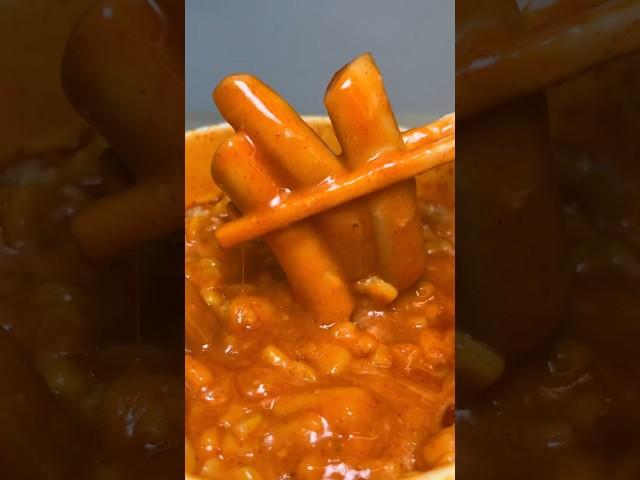 corn cheese tteokbokki #asmr #koreanfood