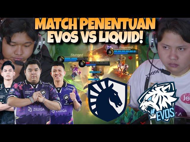 MATCH PENENTUAN POINT UNTUK EVOS !! MENEGANGKAN COK !! EVOS VS LIQUID MATCH 3 - MPL S14