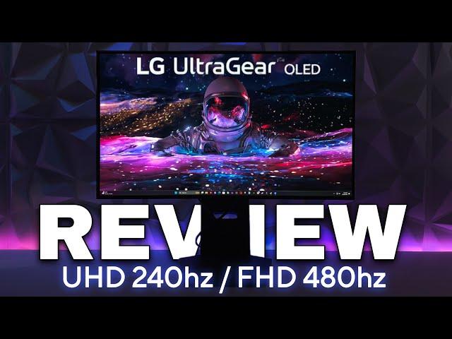 New LG 32GS95UE Review 4k 240hz Dual Mode Gaming Monitor HDR Magic