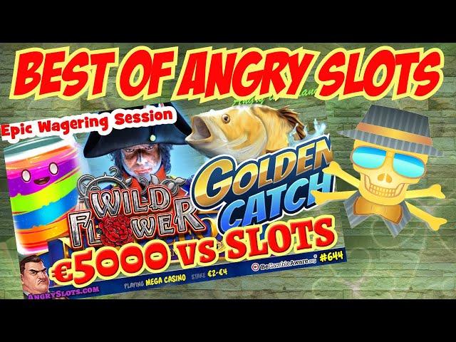 HIGH STAKES - €5000 vs ONLINE SLOTS - Best Of Angry Slots (€2-€4)* Jammin Jars, Outlaw & more