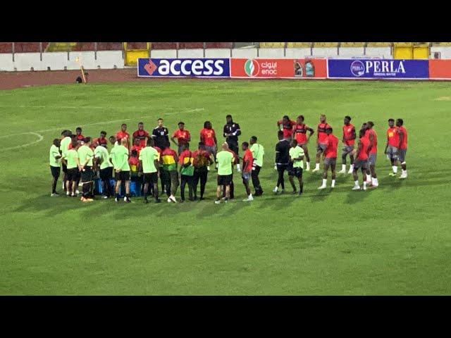 BLACK STARS JAMA SESSION @ FINAL TRAINING AHEAD OF ANGOLA CLASH • KUMASI BABA YARA STADIUM