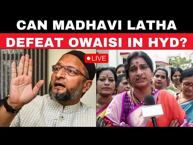 Madhavi Latha Interview Live: BJP Leader's Fiery Attack on Asaduddin Owaisi |Lok Sabha Election 2024