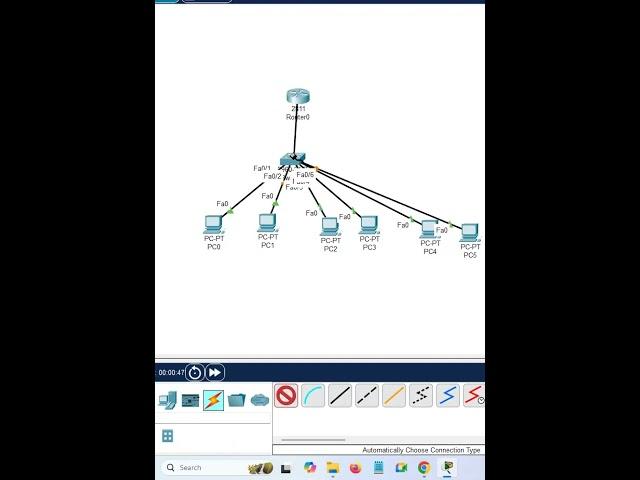 1.Design Basic Network in CISCO Packet Tracer? #cisconetworks #networkengineer