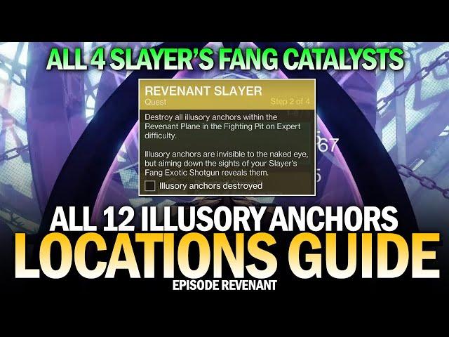 All Illusory Anchor Locations in Kell's Fall Exotic Mission (All 4 Catalysts Guide) [Destiny 2]