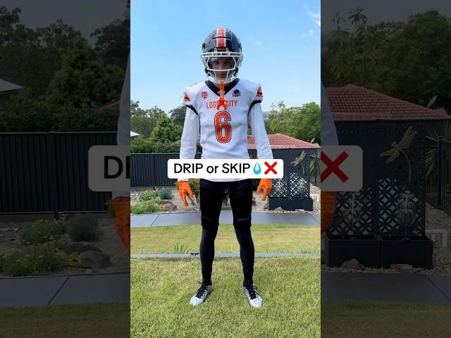 Real Life Drip or Skip #fyp #foryou #foryourpage #football #gridiron #americanfootball