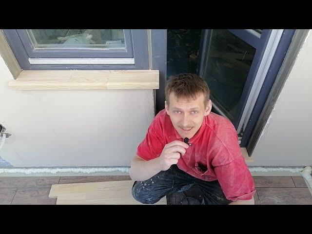 Подоконник из сосны плюсы и минусы. Чем  лучше  покрыть подоконник из сосны. Подоконники из сосны.