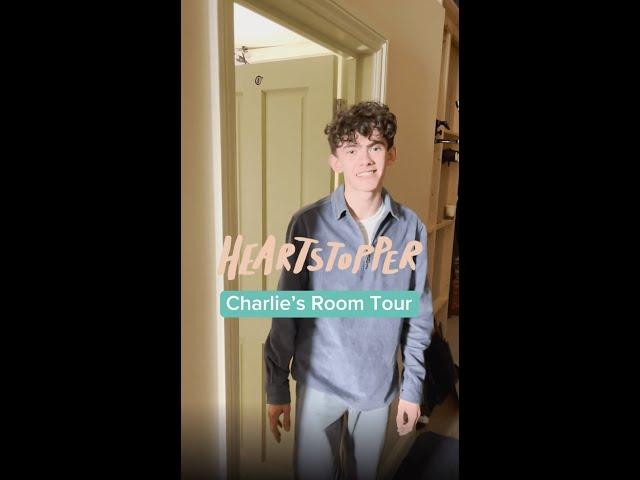 The details in Charlie Spring’s bedroom are perfect! #heartstopper #netflix #shorts