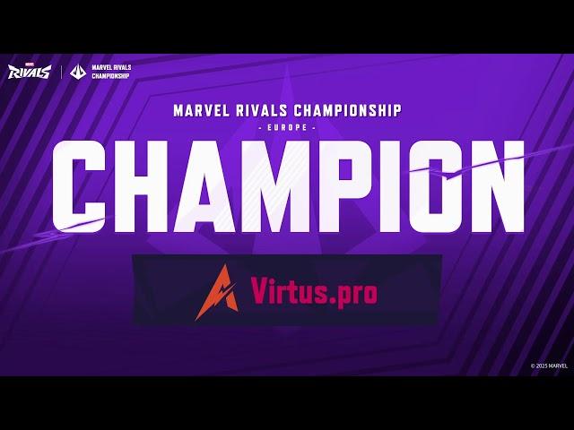 Marvel Rivals Championship S1 | Grand Final Day | EU