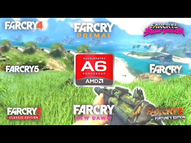 Far Cry Franchise on AMD Radeon R4 Graphics (2004-2018)