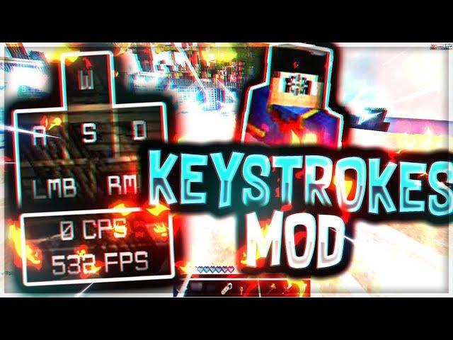 COMO DESCARGAR , INSTALAR Y CONFIGURAR KEYSTROKES ( TECLAS PERSONALIZADAS) / MINECRAFT 1.8.9