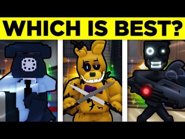 WHICH Starter Unit Is ACTUALLY BEST? (Five Nights TD)