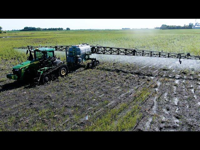 The Unplanted Fields Are Still Very Wet!!