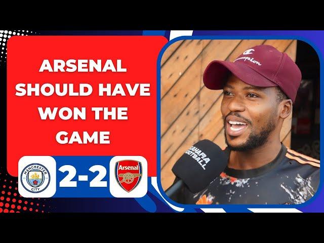 MANCHESTER CITY 2-2 ARSENAL | GHANAIAN FANS REACT TO INTENSE EPL GAME