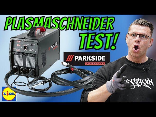 Wie gut ist der Parkside Plasmaschneider? 199 € Mit integriertem Kompressor PPSK 40 A1.