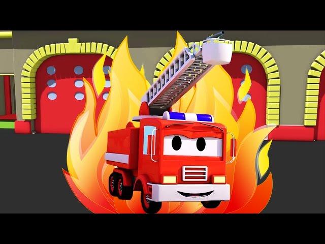 Frank The Fire Truck  and all his friends in Car City: Super Truck, Troy The Train & Police Car...