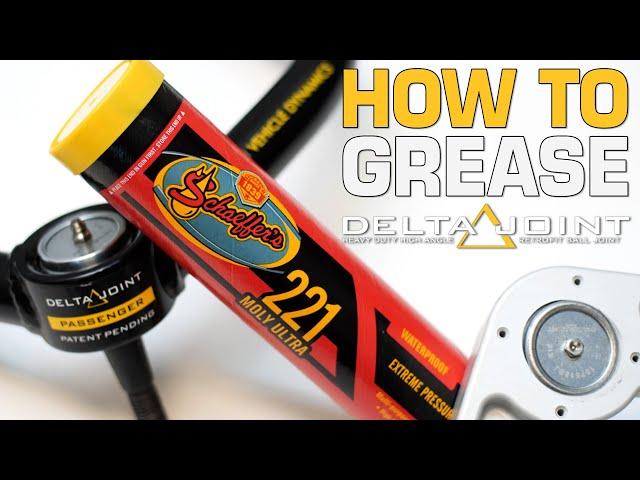 HOW TO: Grease The ICON Delta Joint