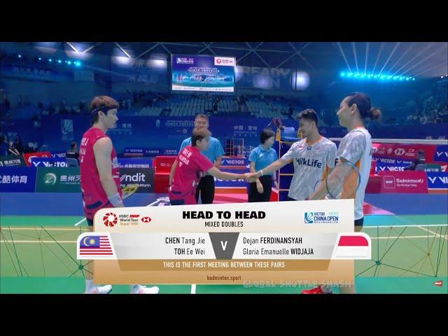 Dejan Ferdinansyah/Gloria Emanuelle Widjaja(INA) vs Chen Tang Jie/Toh Ee Wei (MAS) | China Open 2024