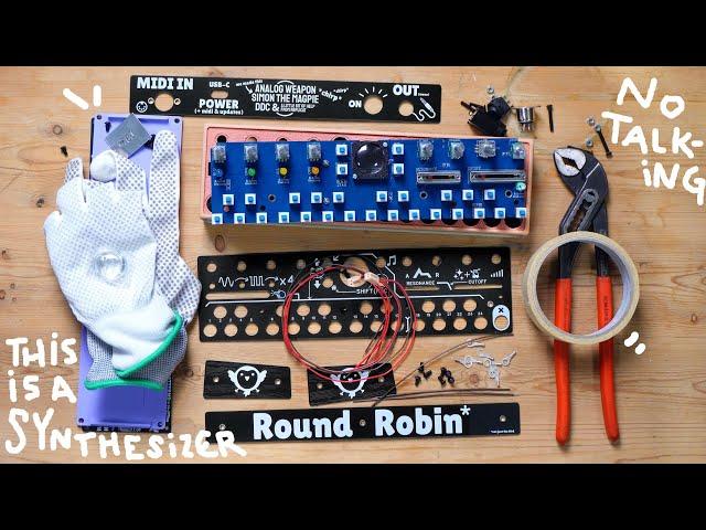 Building A Round Robin Synthesizer From Start To Finish (no talking)