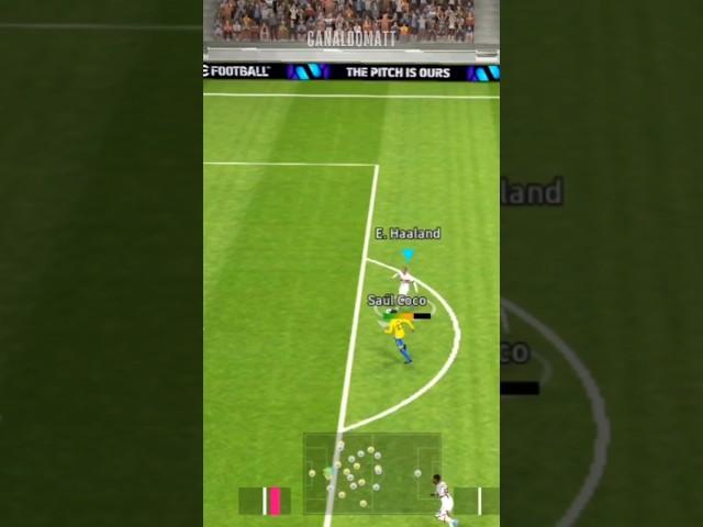 haaland coringou  #efootballmobile #efootball #gameplay