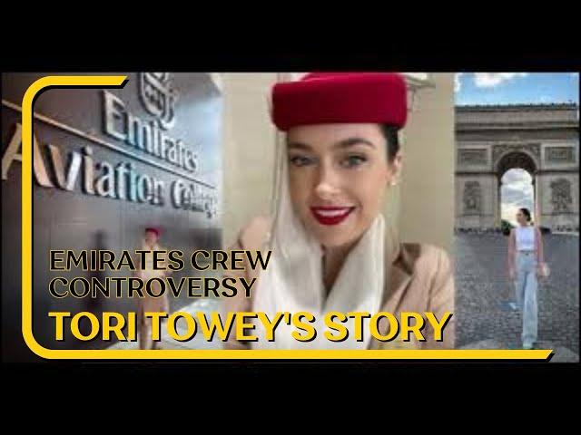 Emirates Crew Controversy | Tori Towey's Story | travel ban lifted | free to leave Dubai #dubai