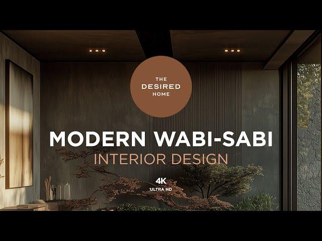 Modern Wabi-Sabi | Interior Design | 4K