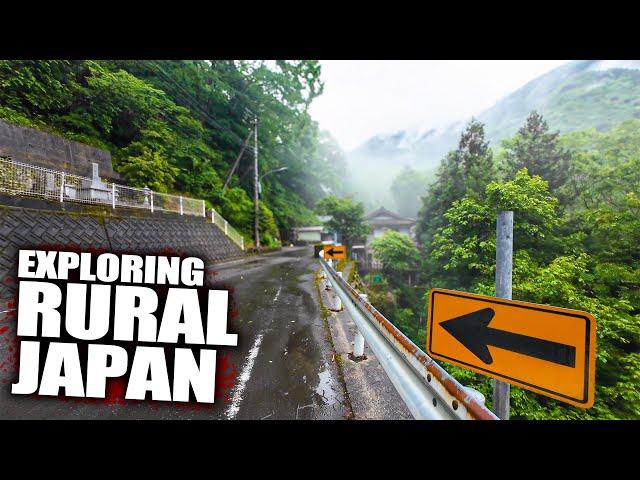 Exploring Japan's Rural Villages (Leaving the Abandoned School)