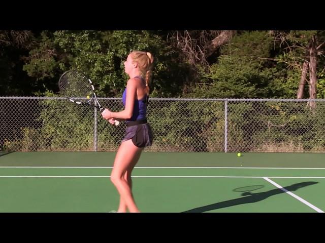 Alexandra Reinhart College Tennis Recruiting Video 2016 & 2017