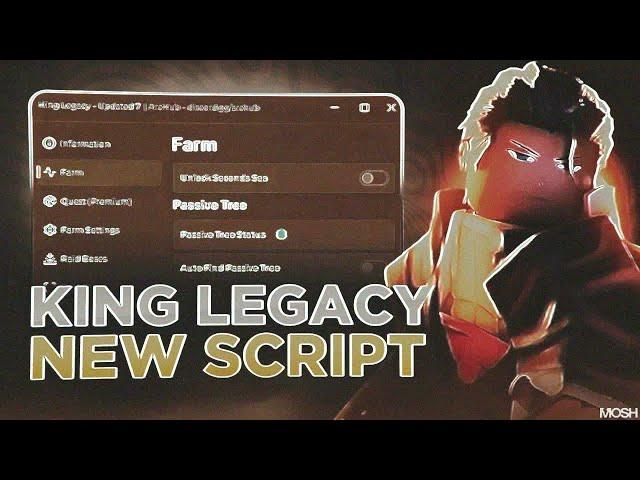 [OVERPOWERED] King Legacy Script (Update 7) | GUI Roblox Hack (Auto Farm, Quest, God Mode)