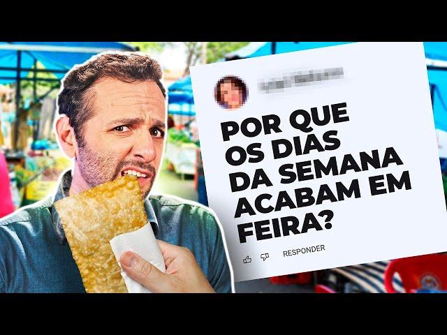 Por que DIAS da SEMANA ACABAM em FEIRA? Iberê responde!