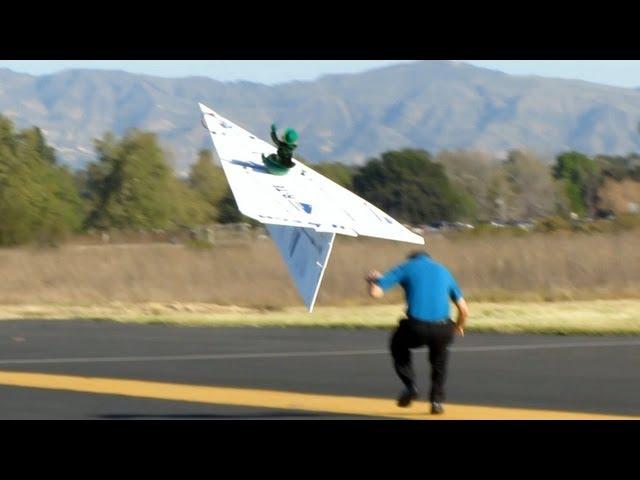 Leprechaun Pilots RC Paper Airplane