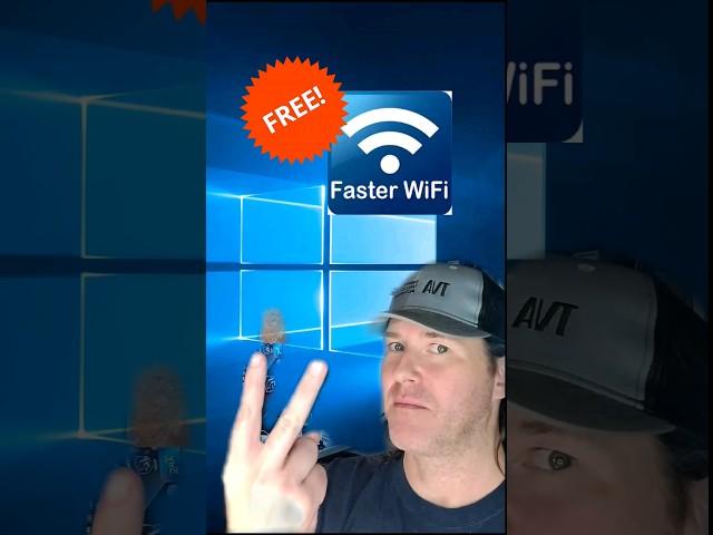 Increase Laptop WiFi Speed, Free! #laptop #wifi #wifiboost #windowstips #fasterwifi