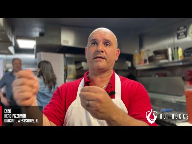 Hot Rocks Pizza Oven Testimonial: Enzo's Experience at Westshore Pizza, FL