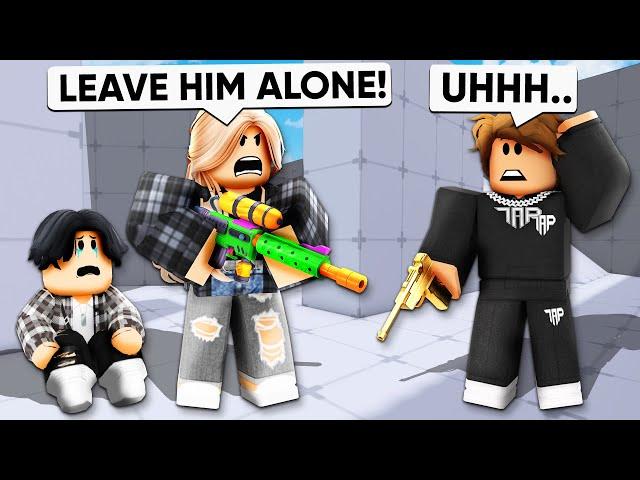 I Made a KID Mad, and His MOM Joined.. (Roblox Rivals)