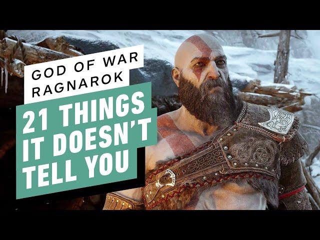 21 Things God of War Ragnarok Doesn't Tell You (Early Game)