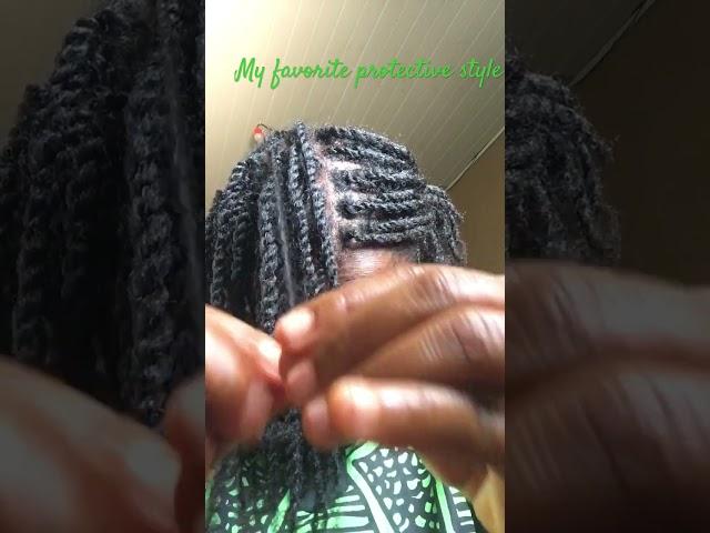 Mini twist| My all time favorite protective style for length retention #naturalhair